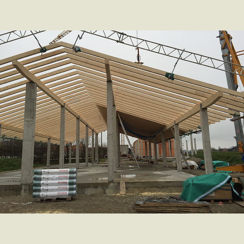 Neue Reschenhof-Stallungen – Laufstall