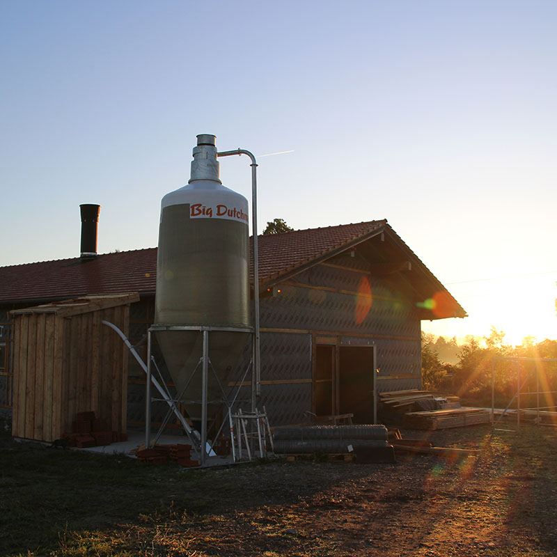 Der Hühnerstall – Sonnenaufgang